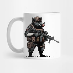 Tactical Wild Boar Adventure Tee: Unleash the Beast Within Mug